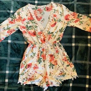 Floral romper